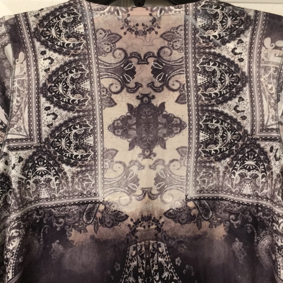 NWT One World Cream/ Black Women Tops - Picture 7 of 8